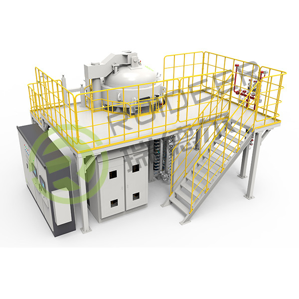 Hornos de sinterizado por presión de gas verticales para la carga de productos cerámicos aeroespaciales de gran tamaño