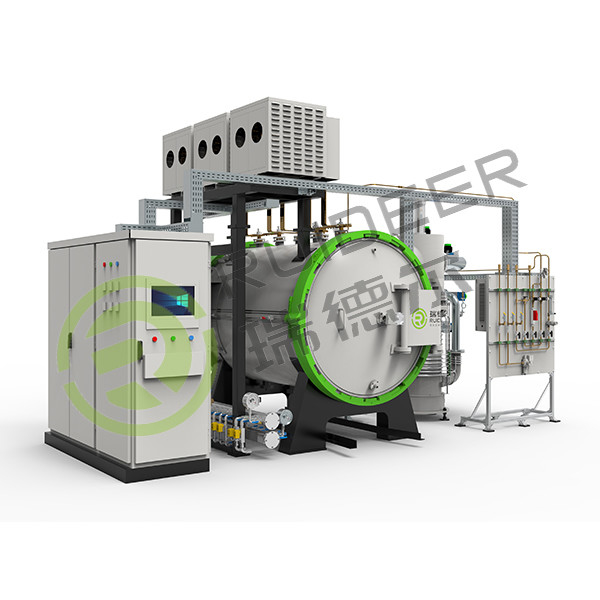 Control de temperatura de precisión Tratamiento térmico al vacío Horno de brasado Máxima temperatura de trabajo 1200C Uniformidad de temperatura ≤±3