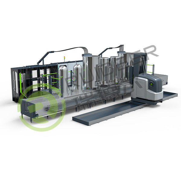 Horno HIP de sinterización a presión de 6 MPa con tecnología de enfriamiento rápido y una tasa de desencerado del 98% para carburo de tungsteno