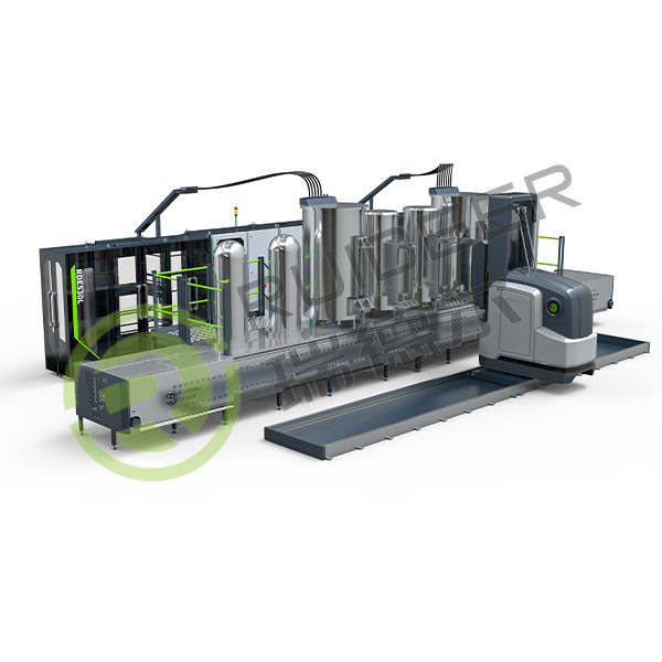 AICL3 Precursores Horno de deposición de vapor químico para herramientas de corte a una temperatura de proceso de 700-1050 °C