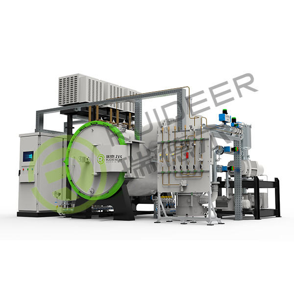 Horno de soldadura con sistema de lotes a altas temperaturas y a un vacío muy elevado de 800 a 1300 °C para materiales de acero o cobre