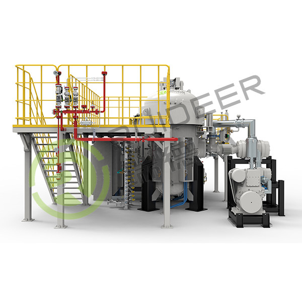 Horno avanzado de proceso de sinterización vertical con desviación Hc ≤ ± 0,3KA/M y horno seco de grado de vacío