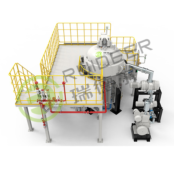 Horno avanzado de proceso de sinterización vertical con desviación Hc ≤ ± 0,3KA/M y horno seco de grado de vacío