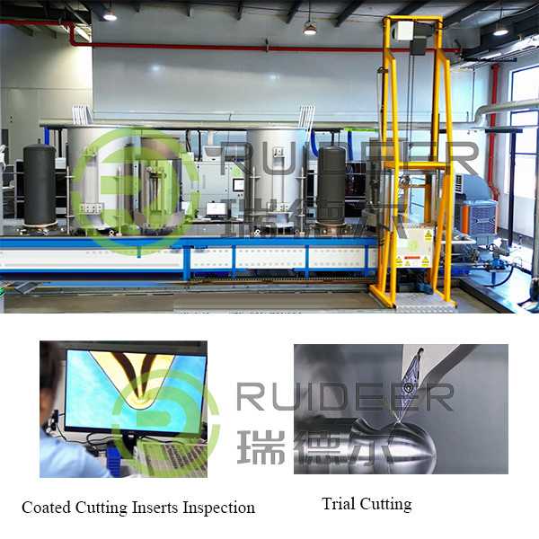 cámara de recubrimiento de aleación de alta temperatura máquina de recubrimiento por deposición química de vapor para herramienta de corte de carburo de tungsteno