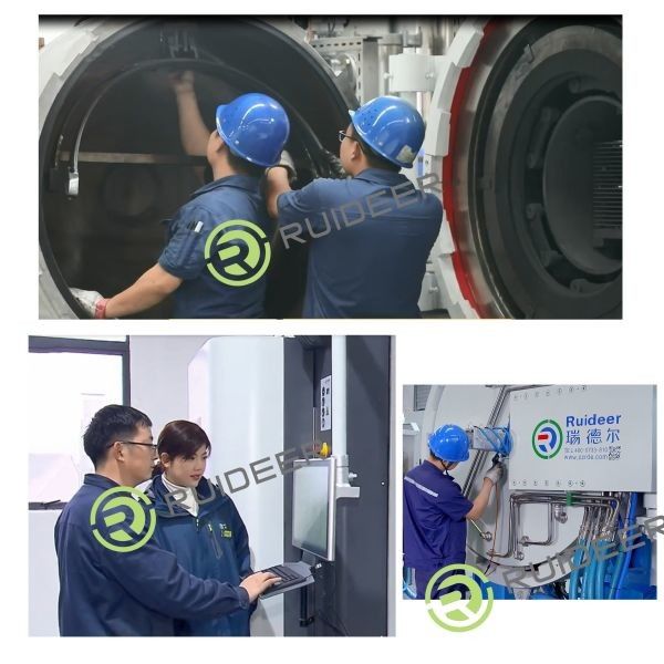 Horno de sinterización preciso y consistente con carga de 400-1500Kg, horno de sinterización de metal controlado por PLC