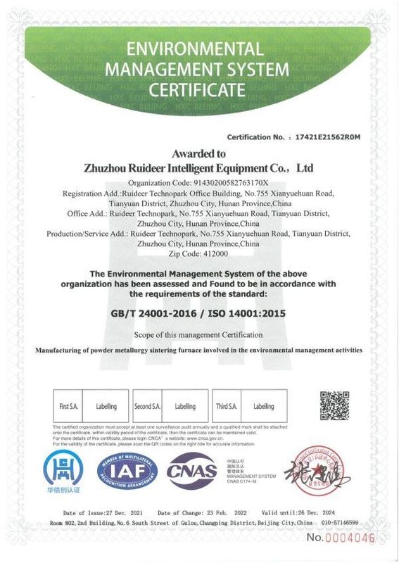 Cámara personalizable tamaño 300 * 300 * 1200mm Horno de cadera de vacío para diseño avanzado de implantes de cadera