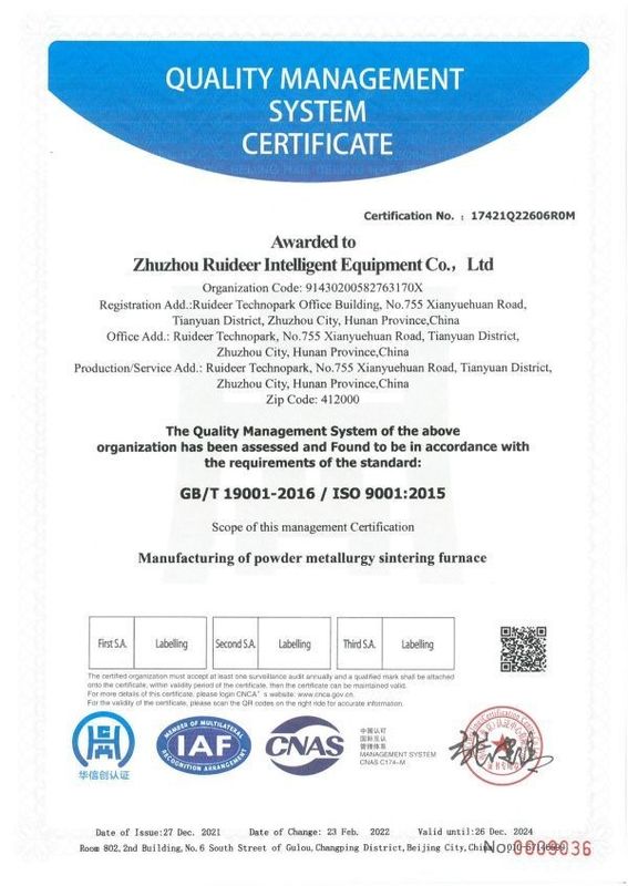 Cámara personalizable tamaño 300 * 300 * 1200mm Horno de cadera de vacío para diseño avanzado de implantes de cadera