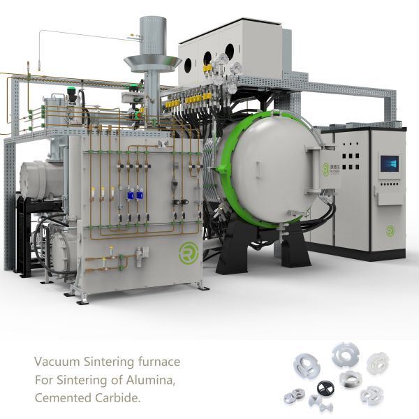 Horno de vacío de alta temperatura 1550C Temperatura máxima de trabajo y 20 años de vida útil para aplicaciones industriales