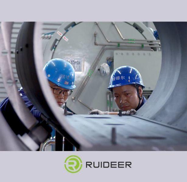 Horno de sinterización al vacío de alta temperatura con carga máxima de 1500 kg y temperatura máxima de trabajo de 1550°C