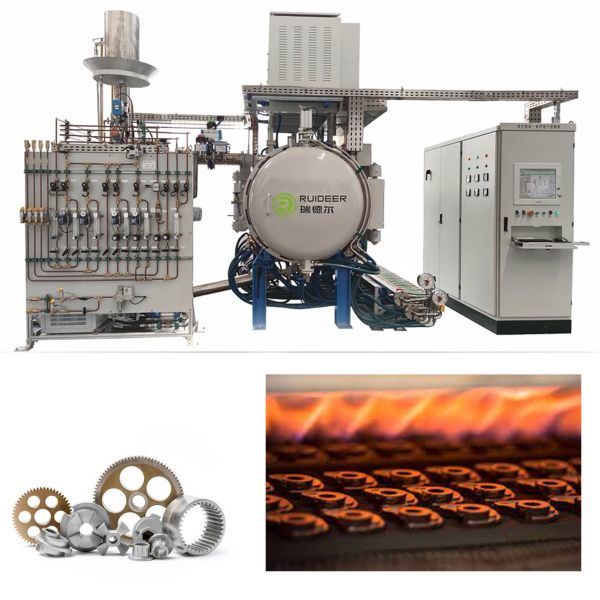 Horno de sinterización al vacío de alta temperatura con carga máxima de 1500 kg y temperatura máxima de trabajo de 1550°C