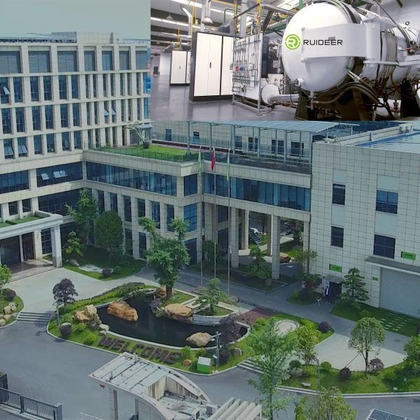 Horno de sinterización al vacío de alta temperatura con carga máxima de 1500 kg y temperatura máxima de trabajo de 1550°C