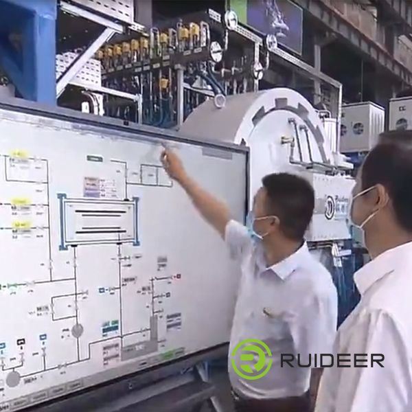 Horno de vacío alto certificado ISO CE para sistema de tres fases de cinco alambres 380V 50HZ Control de alimentación Max.Temperatura 1600C