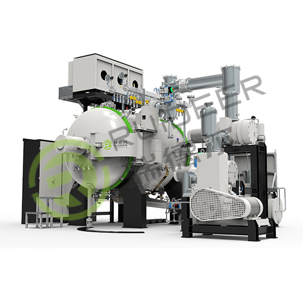 Horno de carburo de silicio horizontal o vertical con enfriamiento rápido y alto nivel de vacío