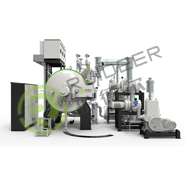 Horno de carburo de silicio horizontal o vertical con enfriamiento rápido y alto nivel de vacío