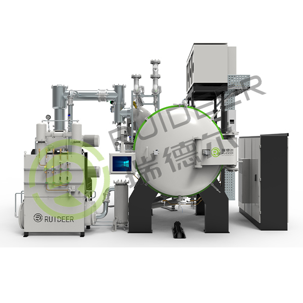 Horno de carburo de silicio horizontal o vertical con enfriamiento rápido y alto nivel de vacío