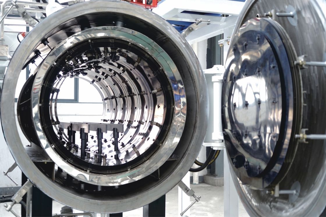 Horno de sinterización de metal de 220 KVA con elemento de calentamiento de molibdeno y zona de trabajo de 300 mm × 300 mm × 900 mm