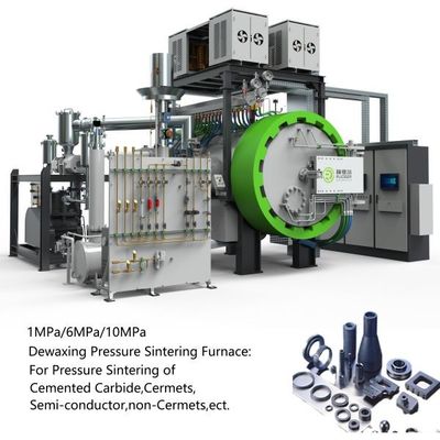 Horno de vacío industrial de cámara única de espacio efectivo personalizado para aplicaciones de procesamiento de alta presión
