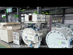 SIC carburo de silicio horno de tratamiento térmico de atmósfera protectora para sinterización al vacío a alta temperatura