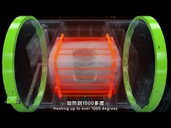 Horno de recubrimiento CVD de carburo de silicio para el crecimiento de epi de semiconductores