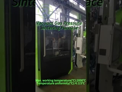 Horno de sinterización cerámica de nitruro de silicio con 60 bar Presión y espacio de trabajo personalizable